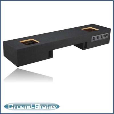 Ground Shaker GS-NGMPK28B subwoofer enclosure for Fits 99–06 GMC Sierra Extended Cab