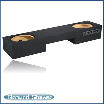 Ground Shaker GS-NGMTW3212B subwoofer enclosure for Fits 99–06 GMC Sierra Extended Cab