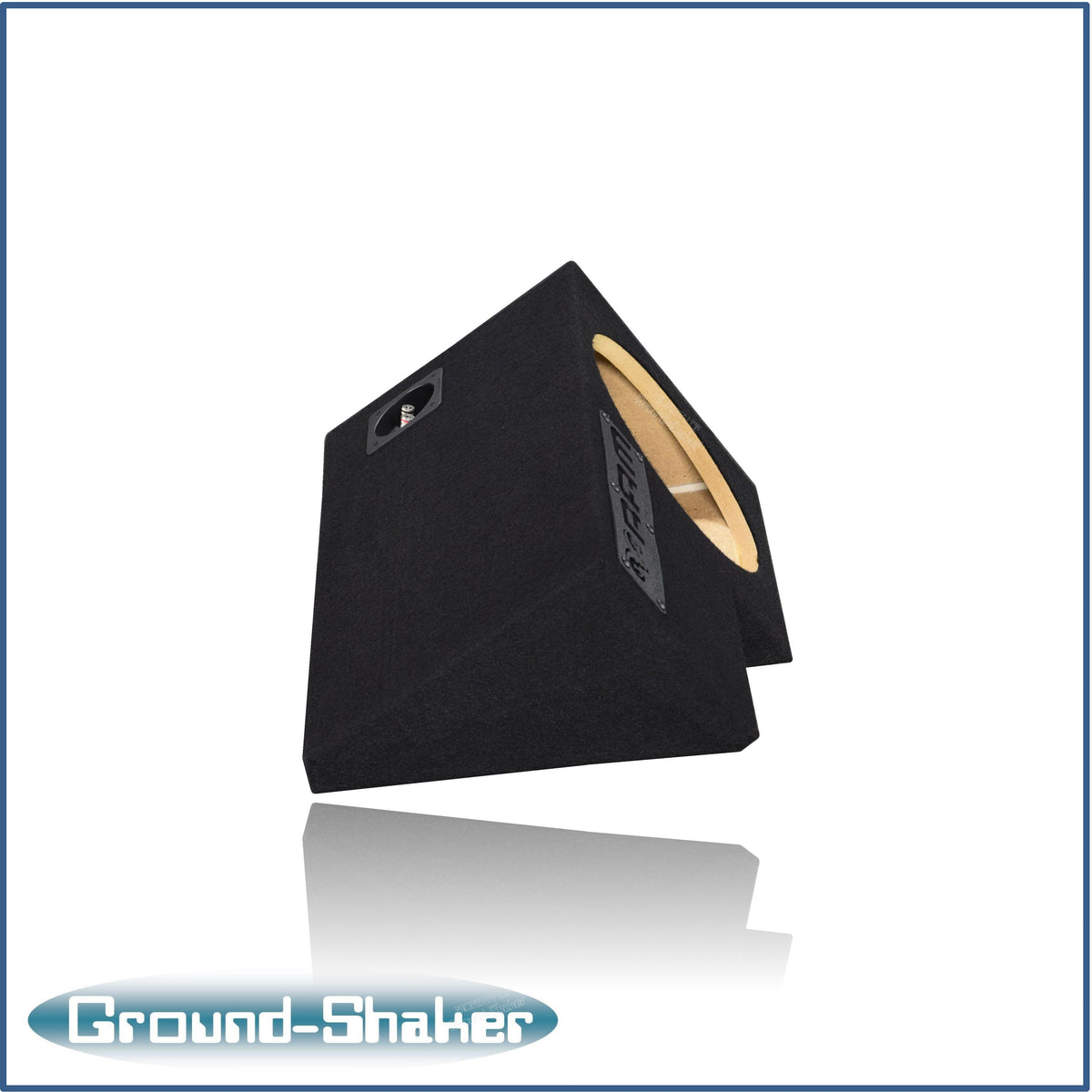 Ground Shaker GS-ODG110B subwoofer enclosure for Fits 94–01 Dodge Ram Quad Cab