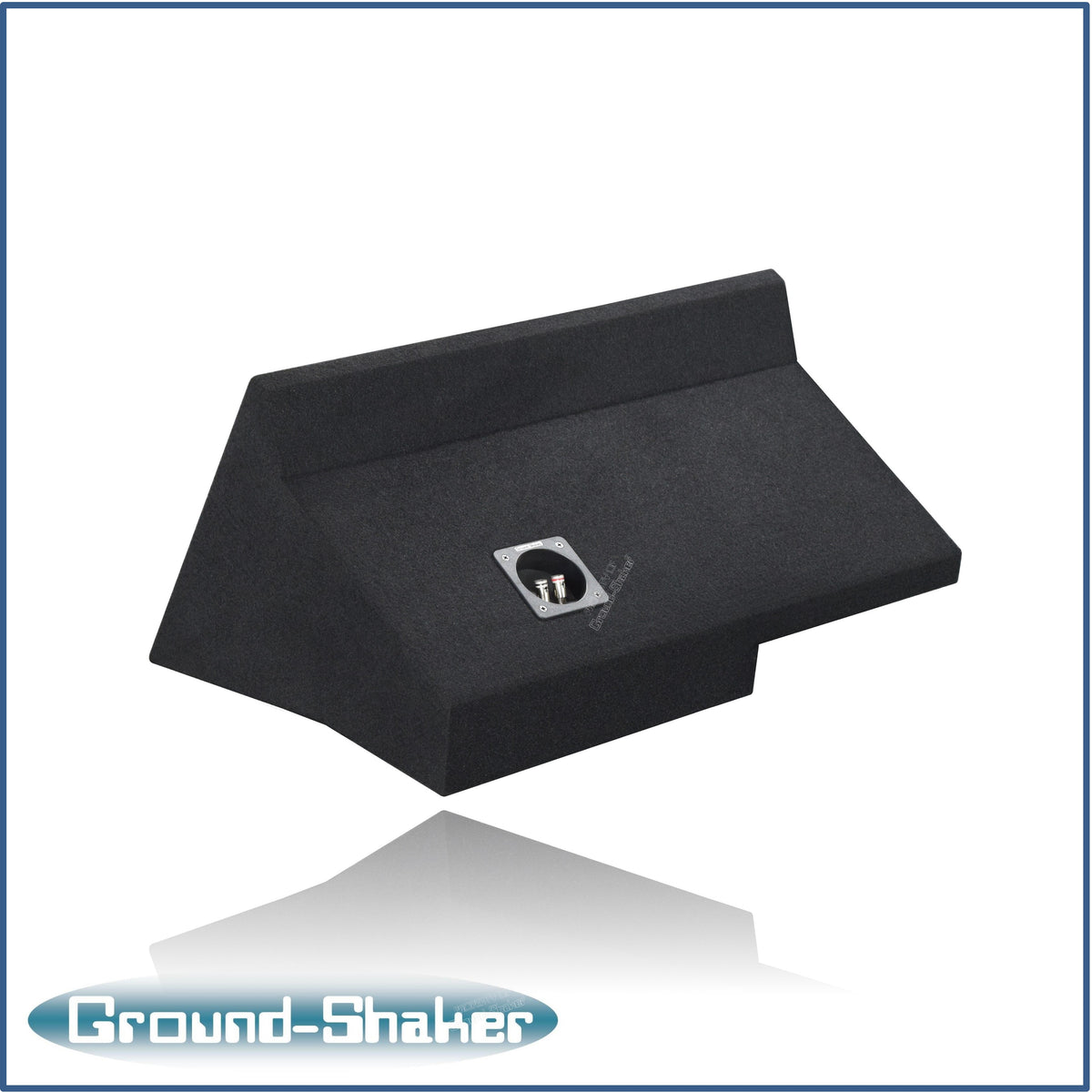 Ground Shaker GS-ODG112B subwoofer enclosure for Fits 94–01 Dodge Ram Quad Cab
