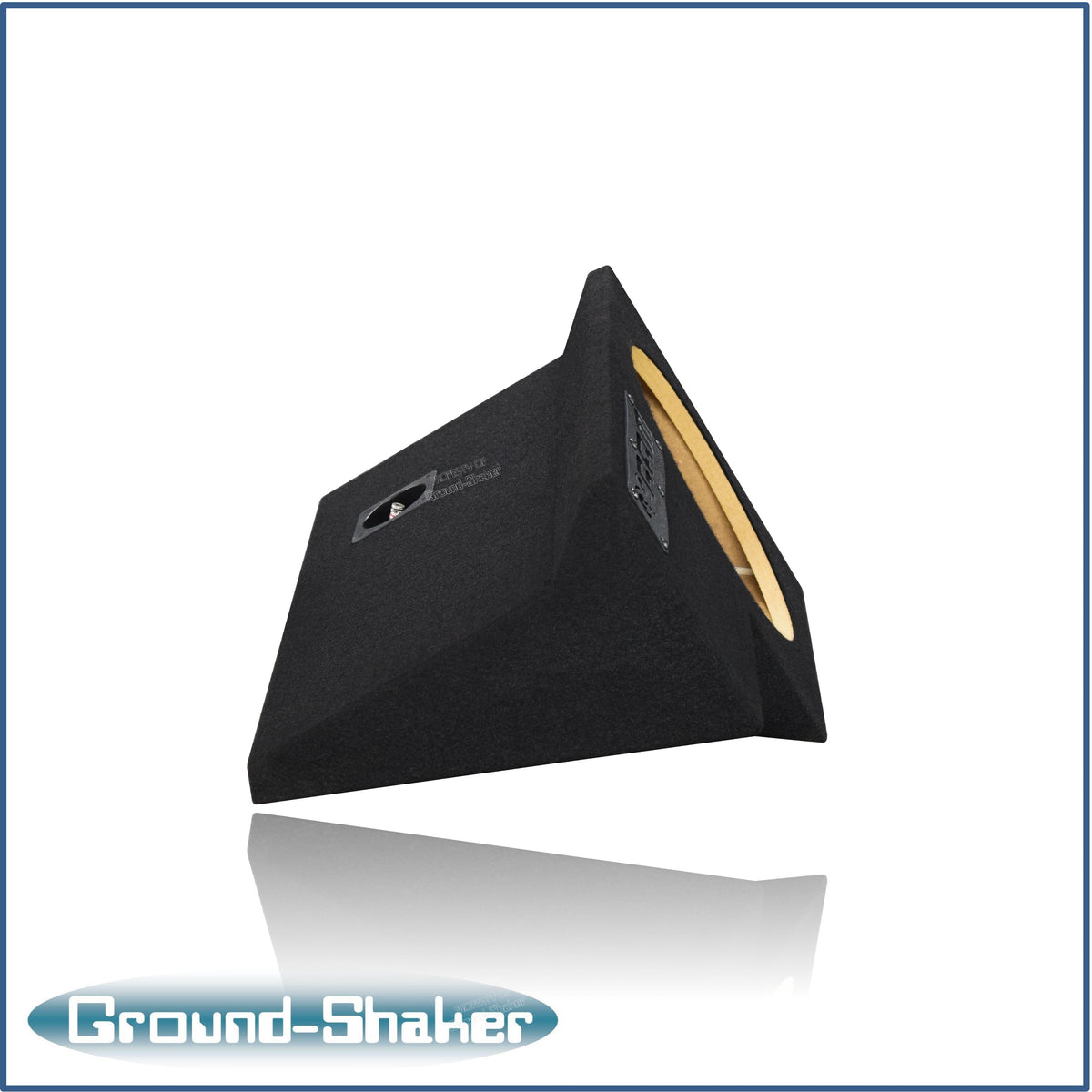 Ground Shaker GS-ODG112B subwoofer enclosure for Fits 94–01 Dodge Ram Quad Cab