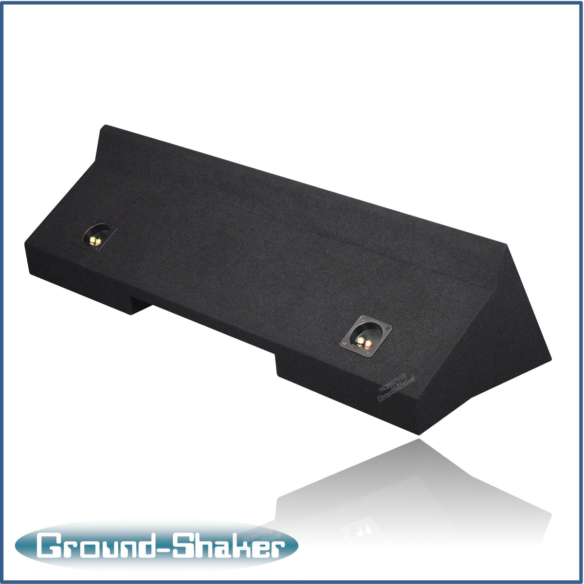 Ground Shaker GS-ODG212B subwoofer enclosure for Fits 94–01 Dodge Ram Quad Cab