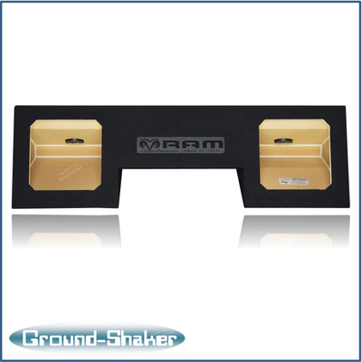 Ground Shaker GS-ODGL7T210B subwoofer enclosure for Fits 94–01 Dodge Ram Quad Cab