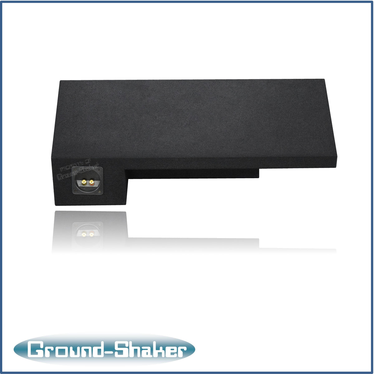 Ground Shaker GS-OGM110B subwoofer enclosure for Fits 88–98 GMC Sierra Extended Cab