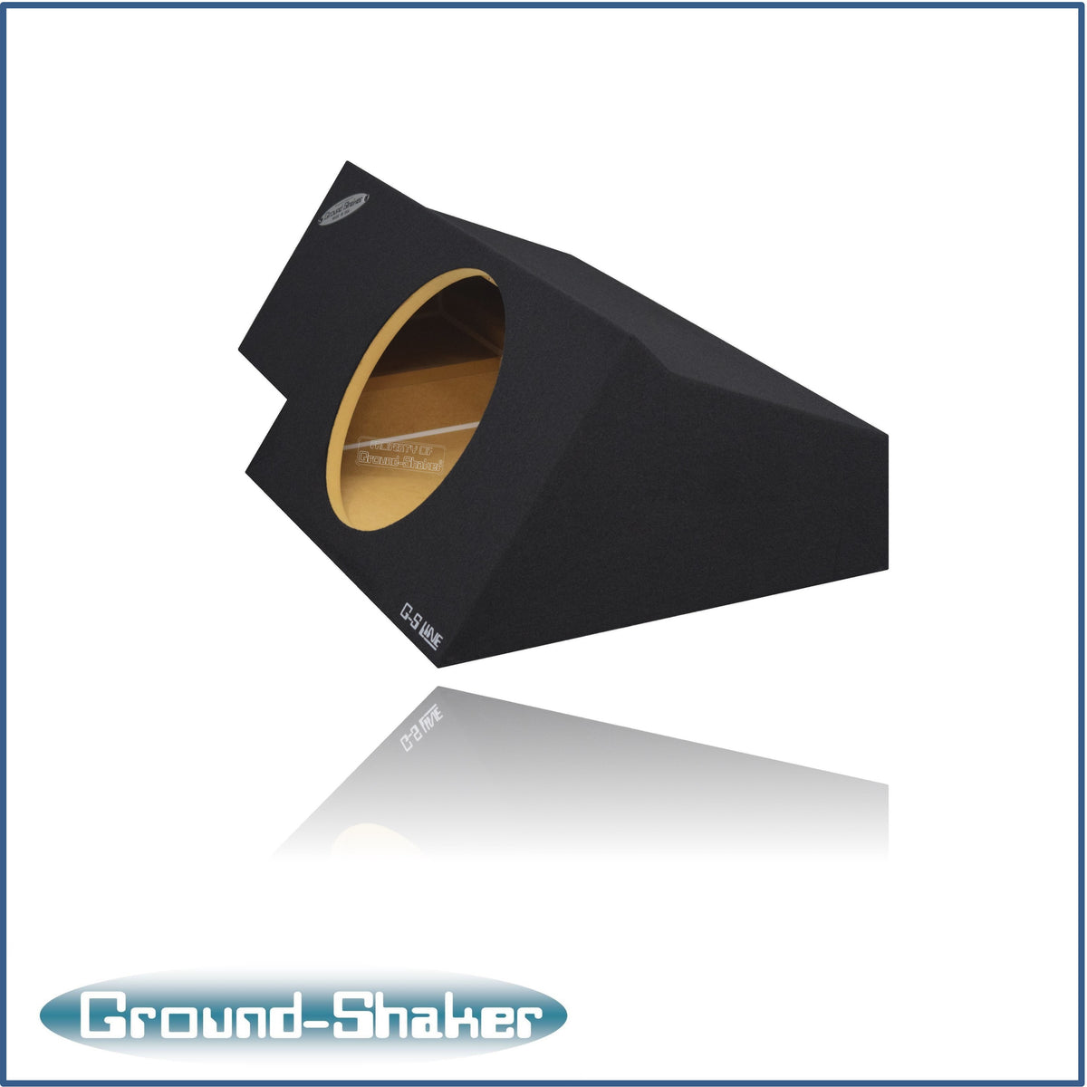 Ground Shaker GS-OGM112B subwoofer enclosure for Fits 88–98 GMC Sierra Extended Cab
