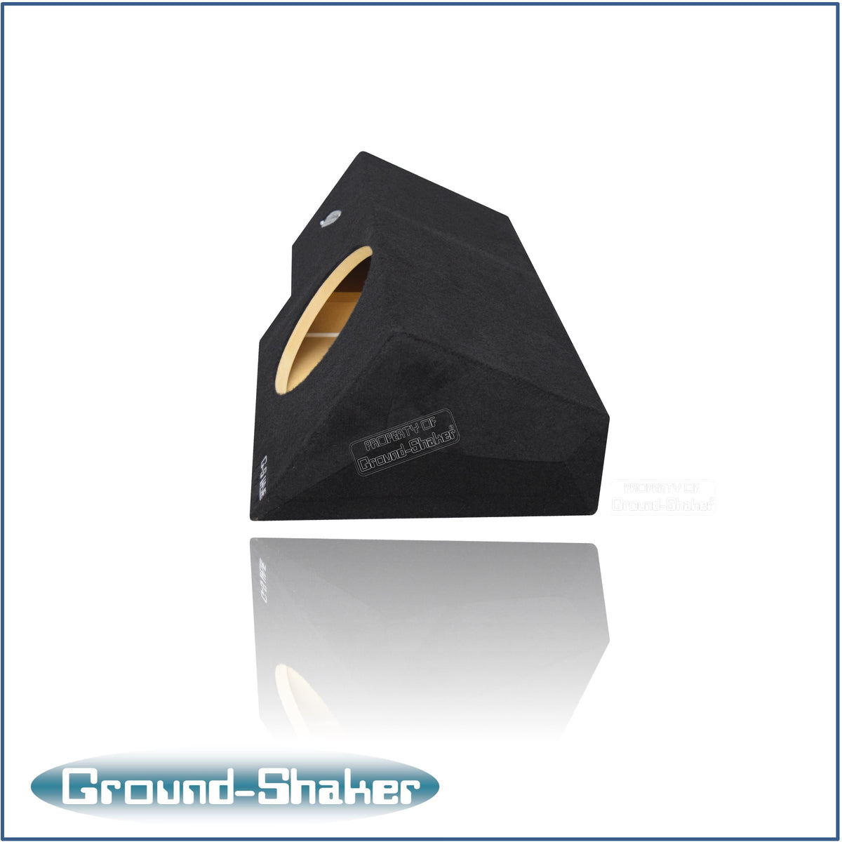 Ground Shaker GS-OGM18B subwoofer enclosure for Fits 88–98 GMC Sierra Extended Cab