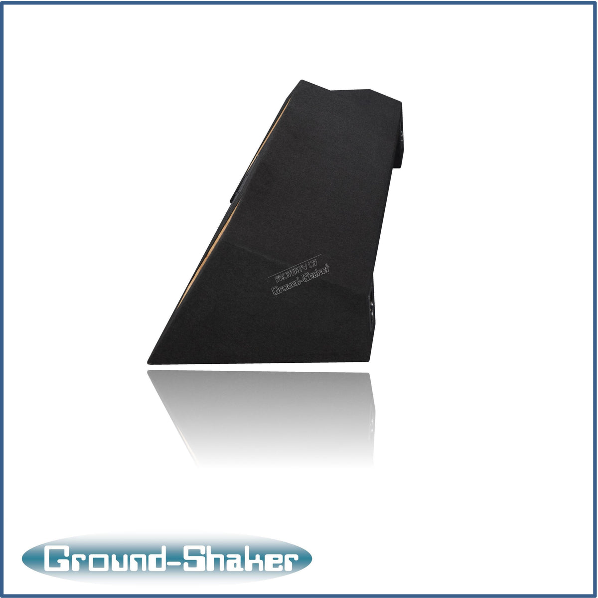 Ground Shaker GS-OGM210B subwoofer enclosure for Fits 88–98 GMC Sierra Extended Cab