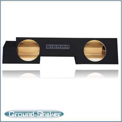 Ground Shaker GS-OGM212 subwoofer enclosure for Fits 88–98 GMC Sierra Extended Cab