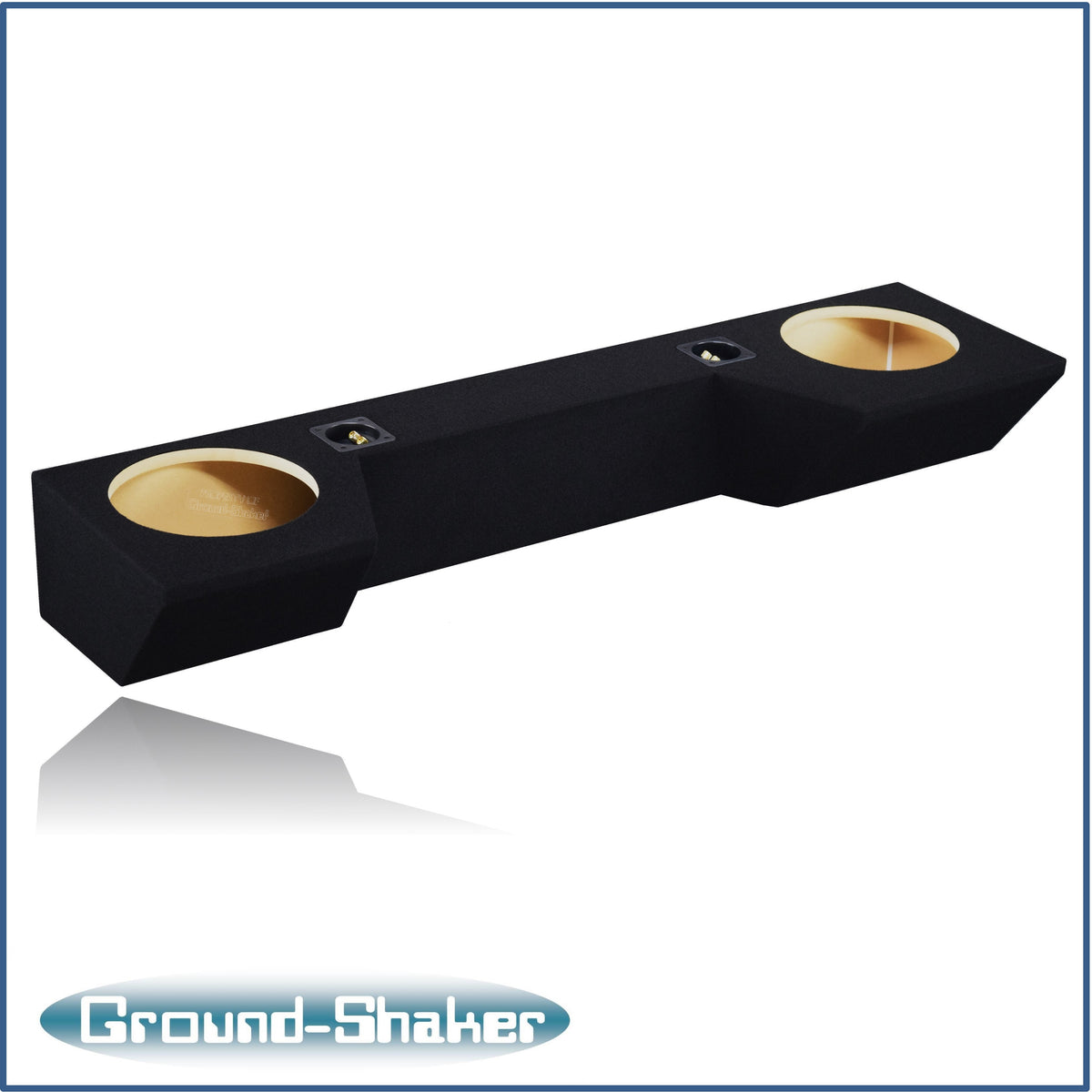 Ground Shaker GS-QDG210B subwoofer enclosure for Fits 19–26 Dodge Ram Quad Cab