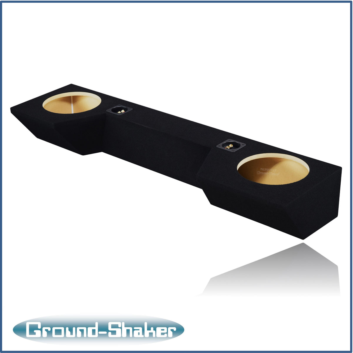 Ground Shaker GS-QDG210B subwoofer enclosure for Fits 19–26 Dodge Ram Quad Cab