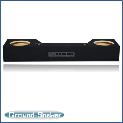 Ground Shaker GS-QDG210B subwoofer enclosure for Fits 19–26 Dodge Ram Quad Cab
