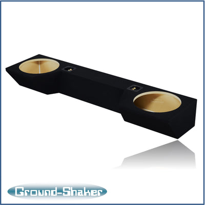 Ground Shaker GS-QDG212B subwoofer enclosure for Fits 19–26 Dodge Ram Quad Cab