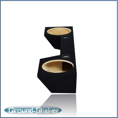 Ground Shaker GS-QDG212B subwoofer enclosure for Fits 19–26 Dodge Ram Quad Cab