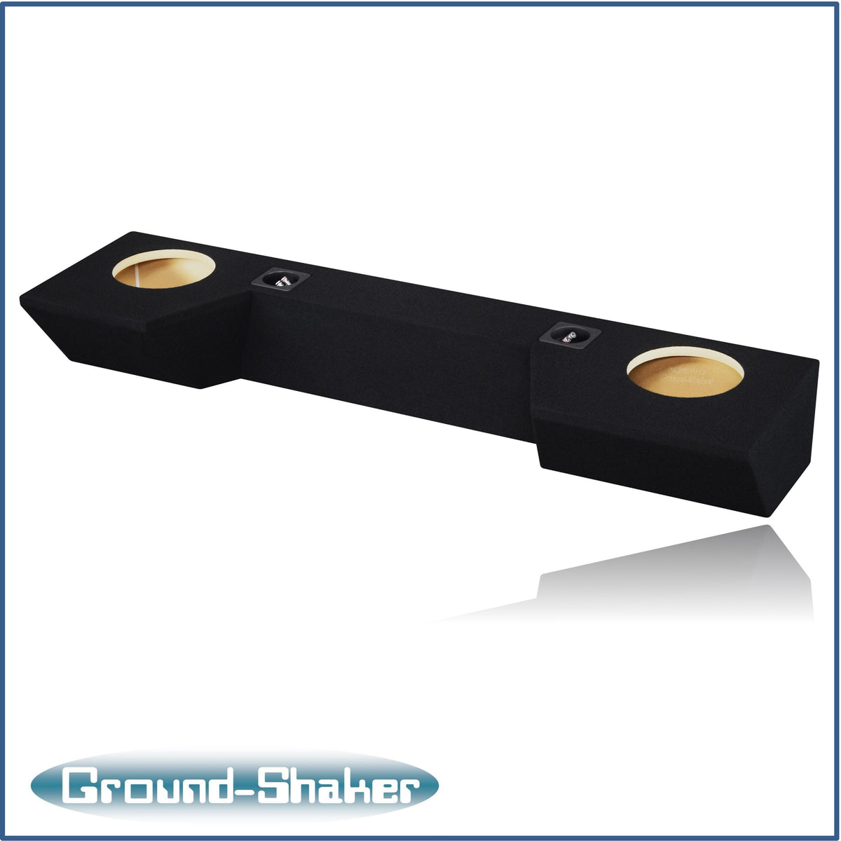 Ground Shaker GS-QDG28B subwoofer enclosure for Fits 19–26 Dodge Ram Quad Cab