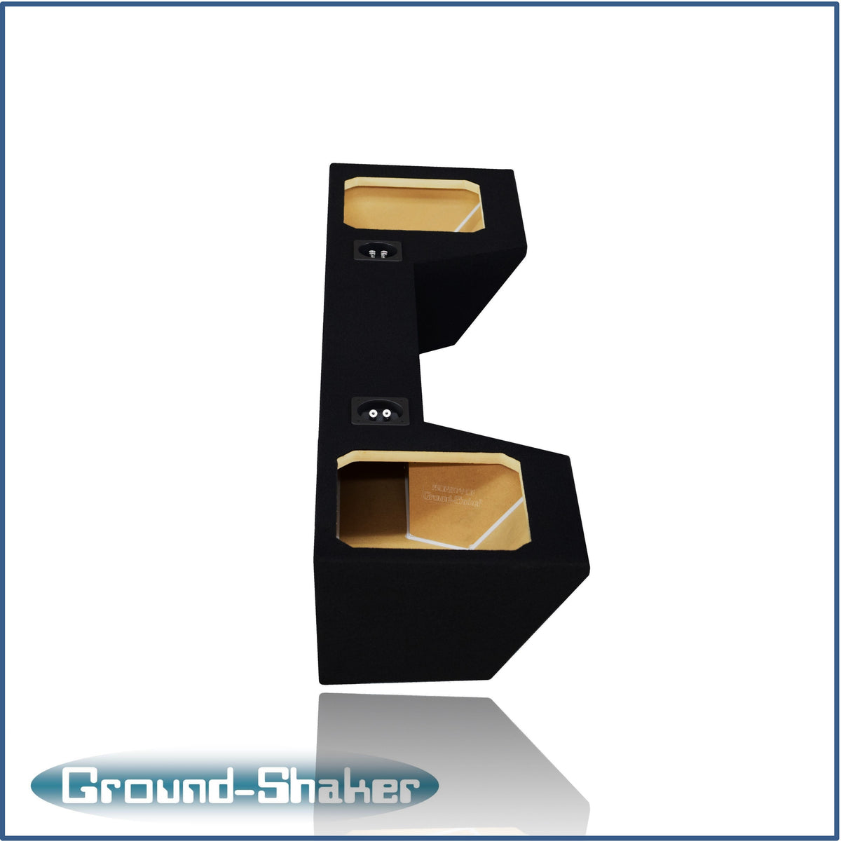Ground Shaker GS-QDGL7T210B subwoofer enclosure for Fits 19–26 Dodge Ram Quad Cab