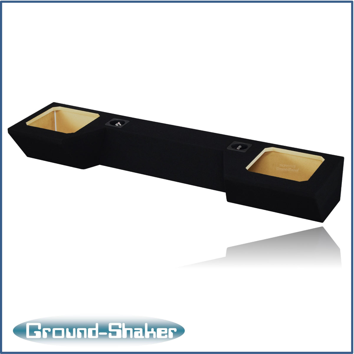 Ground Shaker GS-QDGL7T210B subwoofer enclosure for Fits 19–26 Dodge Ram Quad Cab