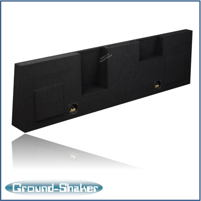 Ground Shaker GS-RF250P28B enclosure for 08-16 Ford F-250 Crew Cab, side profile