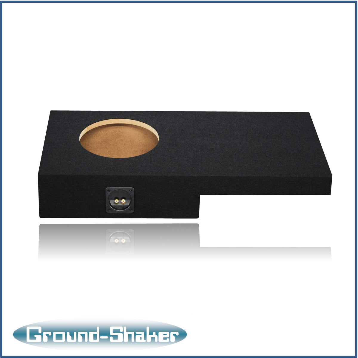 Ground Shaker GS-RGM110B subwoofer enclosure for Fits 07–13 GMC Sierra Crew Cab