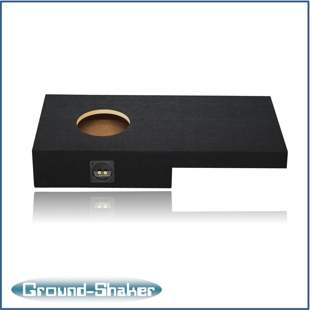 Ground Shaker GS-RGM18B subwoofer enclosure for Fits 07–13 GMC Sierra Crew Cab