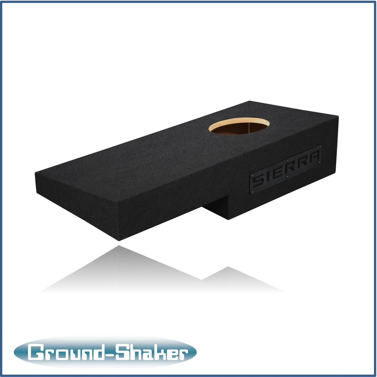 Ground Shaker GS-RGM18B subwoofer enclosure for Fits 07–13 GMC Sierra Crew Cab