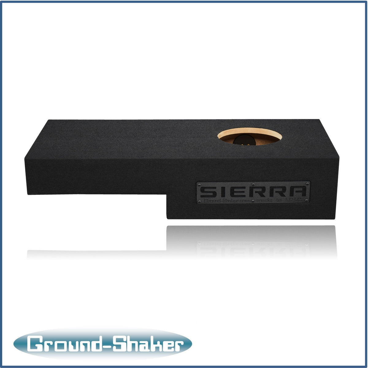 Ground Shaker GS-RGM18B subwoofer enclosure for Fits 07–13 GMC Sierra Crew Cab