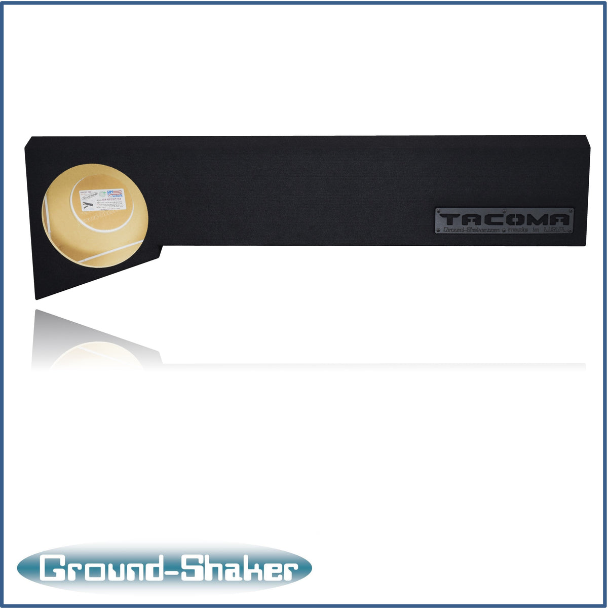 Ground Shaker GS-RTOYP110B subwoofer enclosure for Fits 95–04 Toyota Tacoma Double Cab