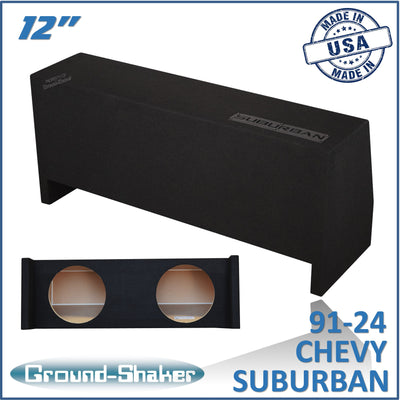 GS-SBDF212B subwoofer enclosure for Fits 91–24 Chevy Suburban