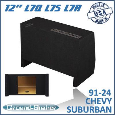 GS-SBDFKK112B subwoofer enclosure for Fits 91–24 Chevy Suburban