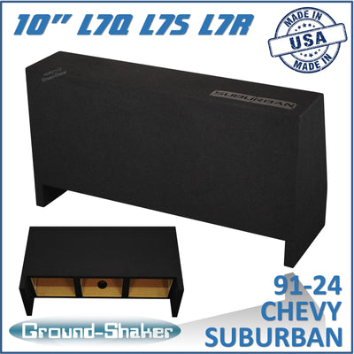 GS-SBDFKK310B subwoofer enclosure for Fits 91–24 Chevy Suburban