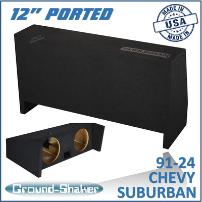 GS-SBDFP212B subwoofer enclosure for Fits 91–24 Chevy Suburban