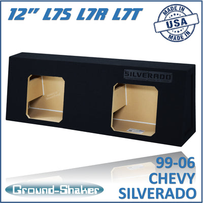 GS-STCHVKK212B subwoofer enclosure for Fits 99–06 Chevy Silverado Regular Cab