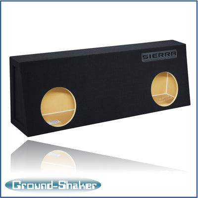 Ground Shaker GS-STGM210B subwoofer enclosure for Fits 99–06 GMC Sierra Regular Cab