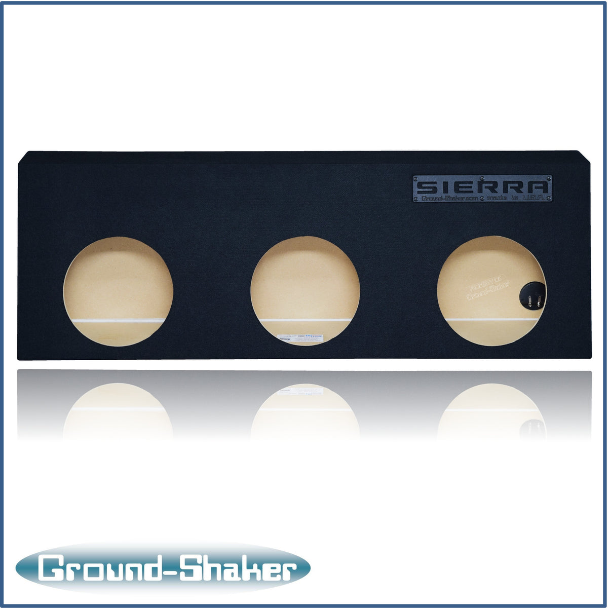 Ground Shaker GS-STGM310B subwoofer enclosure for Fits 99–06 GMC Sierra Regular Cab