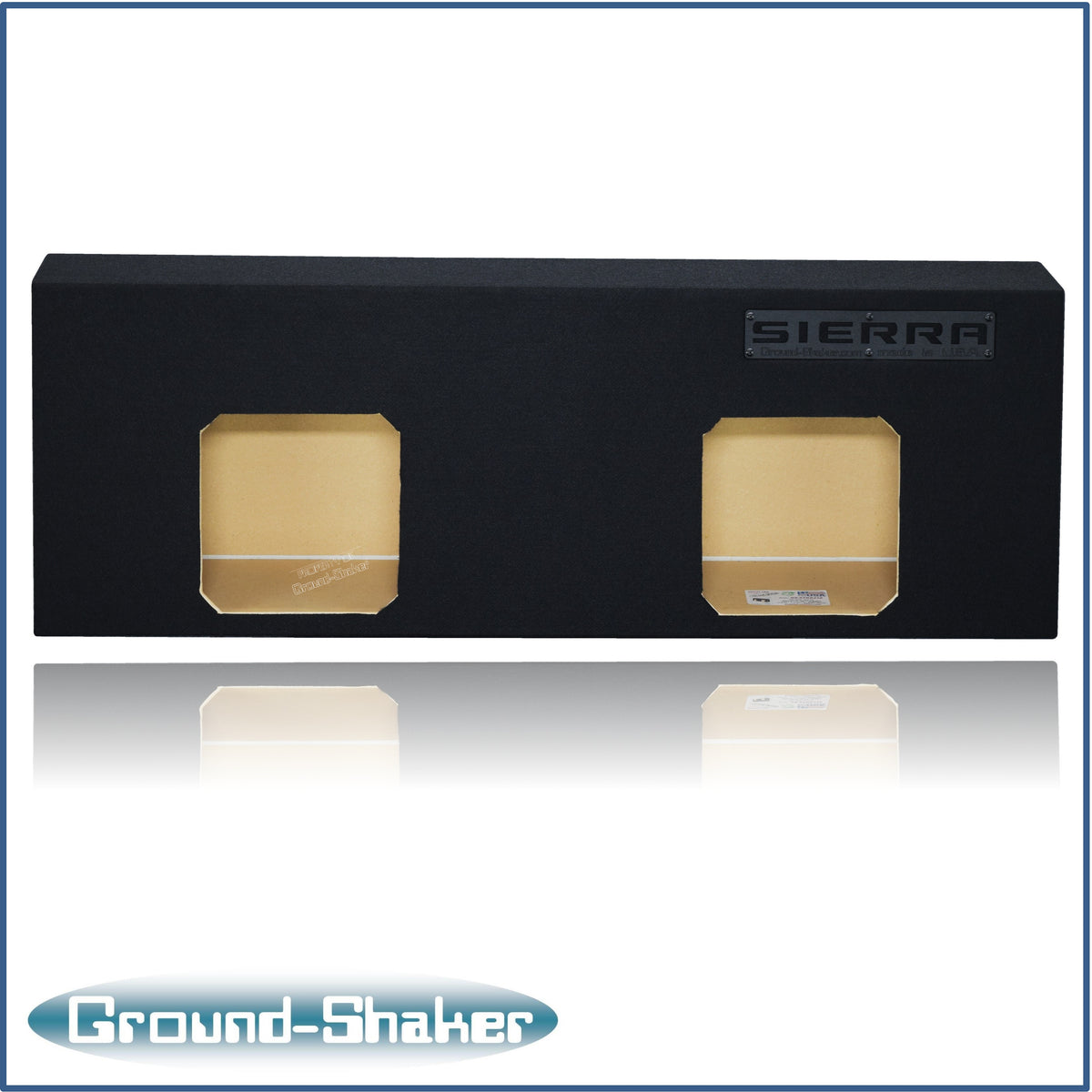 Ground Shaker GS-STGMKK210B subwoofer enclosure for Fits 99–06 GMC Sierra Regular Cab