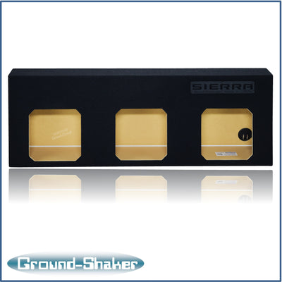 Ground Shaker GS-STGMKK310B subwoofer enclosure for Fits 99–06 GMC Sierra Regular Cab