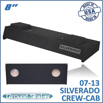 GS-TCHV28B subwoofer enclosure for Fits 07–13 Chevy Silverado Crew Cab