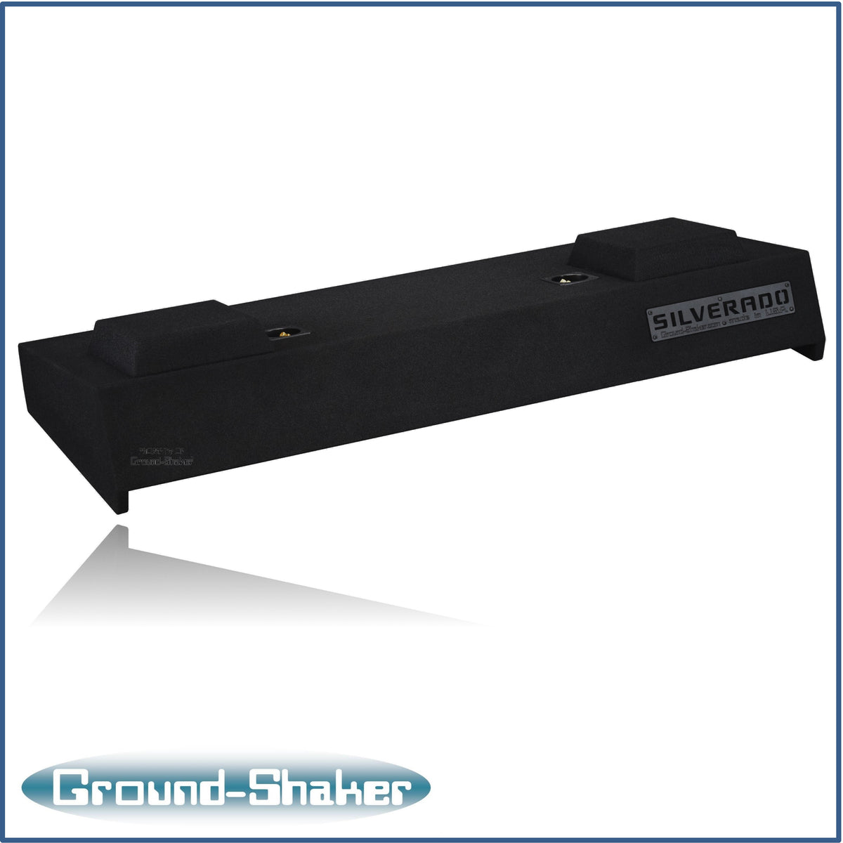 GS-TCHVKK28B subwoofer enclosure for Fits 07–13 Chevy Silverado Crew Cab