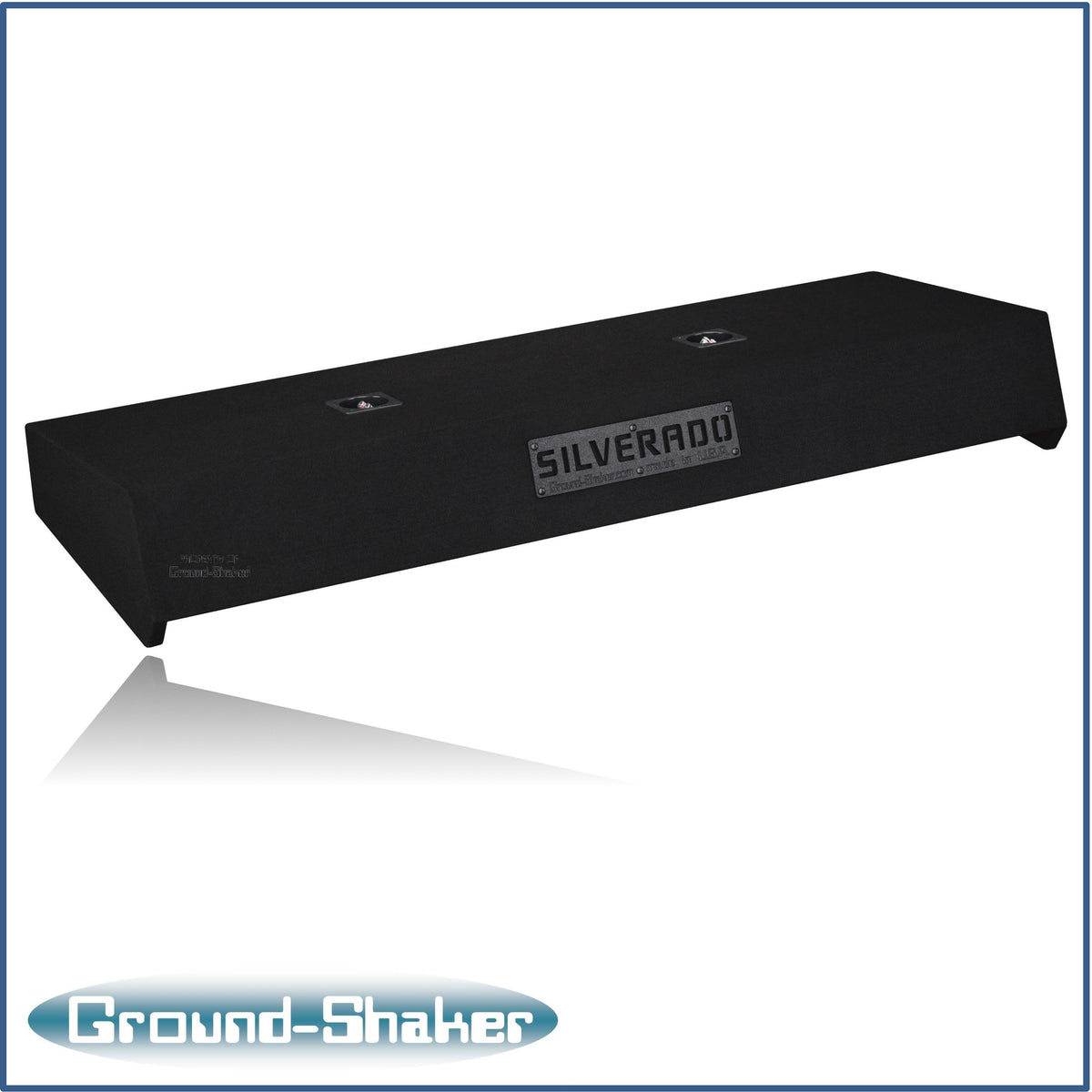 GS-TCHVTW3210B subwoofer enclosure for Fits 07–13 Chevy Silverado Crew Cab