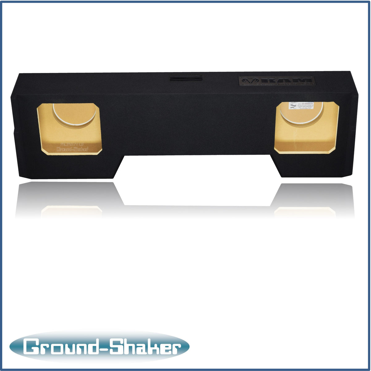 Ground Shaker GS-TDGKKP210B subwoofer enclosure for Fits 19–26 Dodge Ram 1500 Crew Cab
