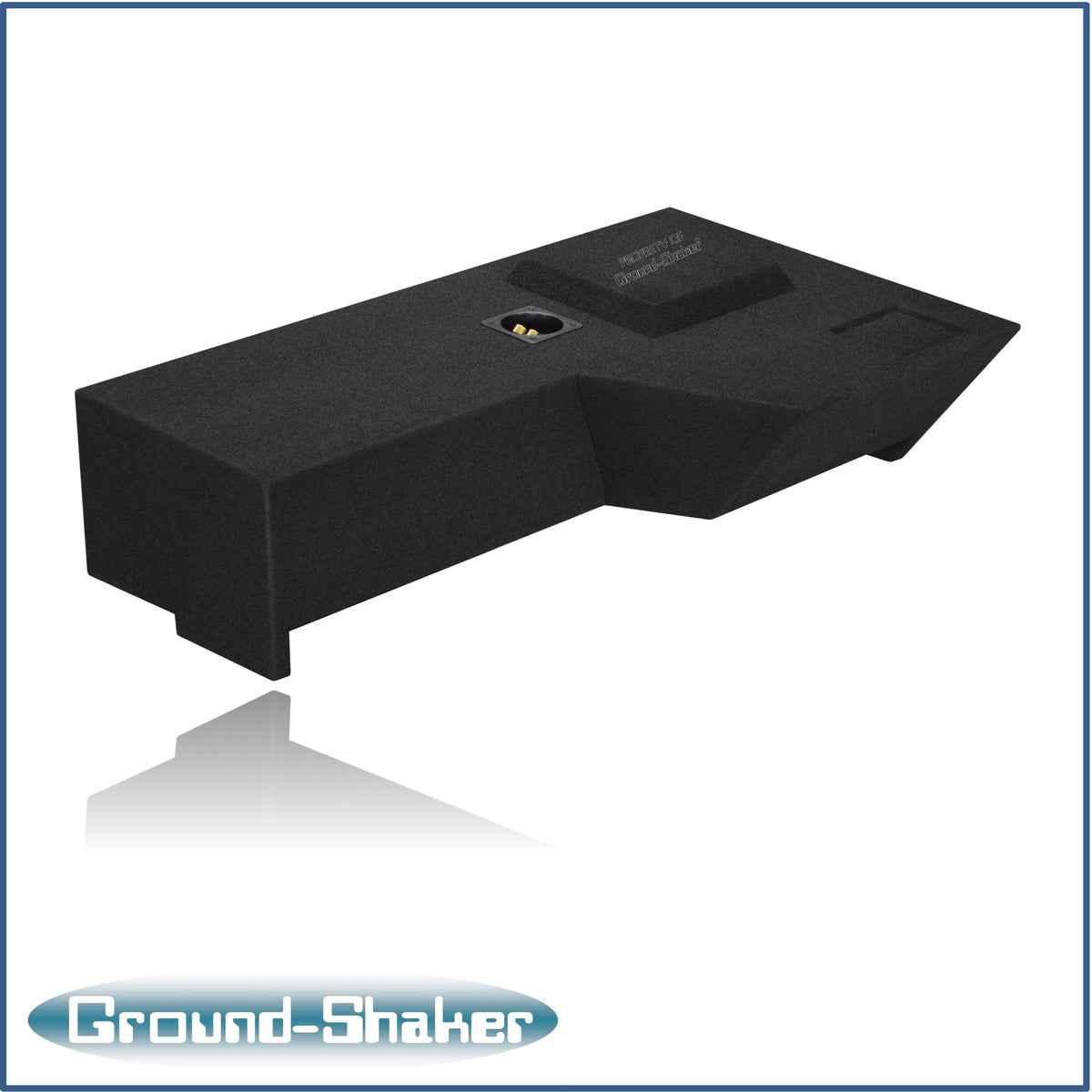 Ground Shaker GS-TDGTW3P110B subwoofer enclosure for Fits 19–26 Dodge Ram 1500 Crew Cab