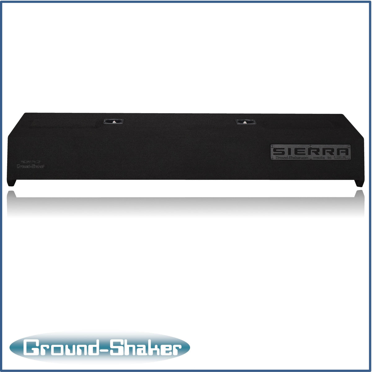 Ground Shaker GS-TGML7T212B subwoofer enclosure for Fits 07–13 GMC Sierra Crew Cab