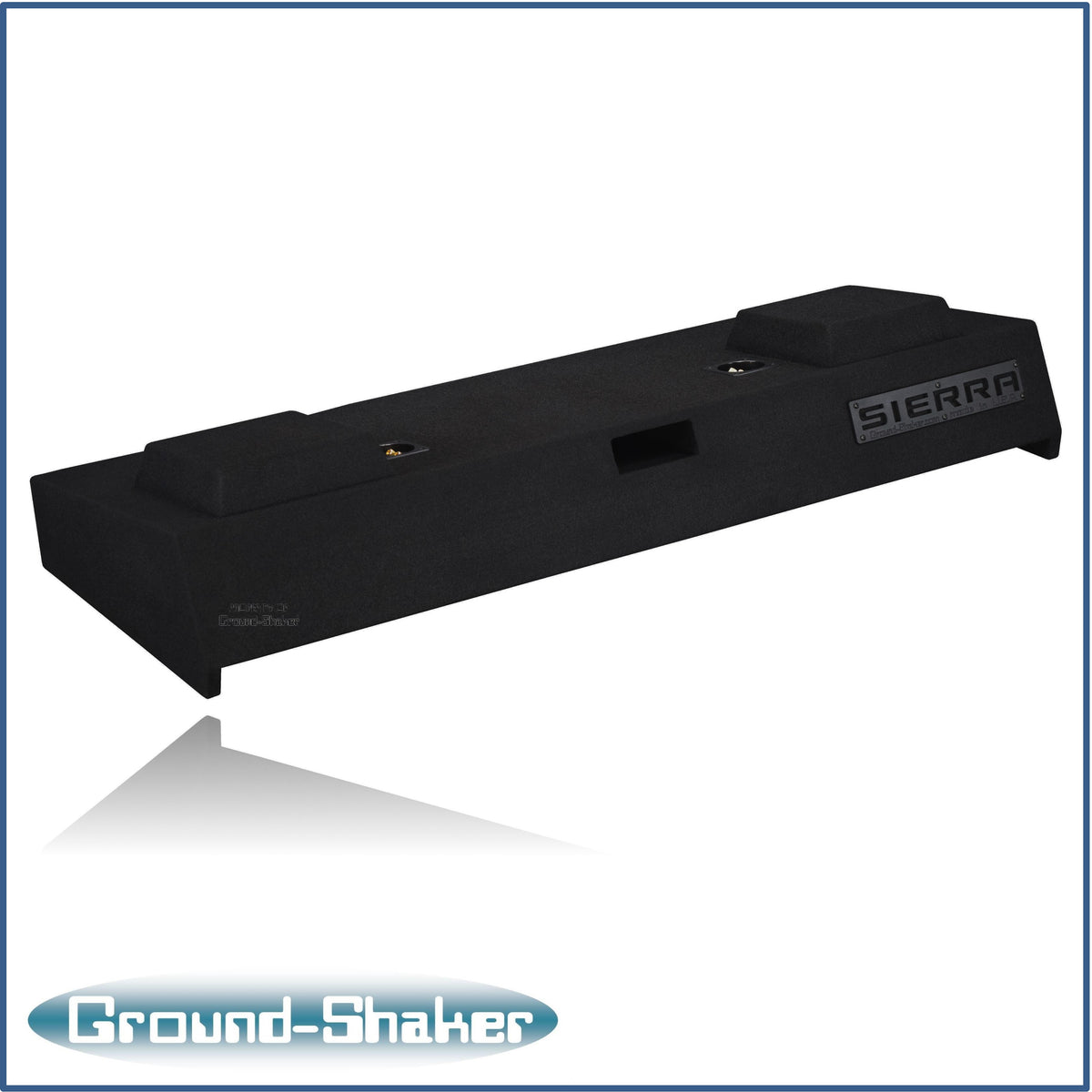Ground Shaker GS-TGMP28B subwoofer enclosure for Fits 07–13 GMC Sierra Crew Cab