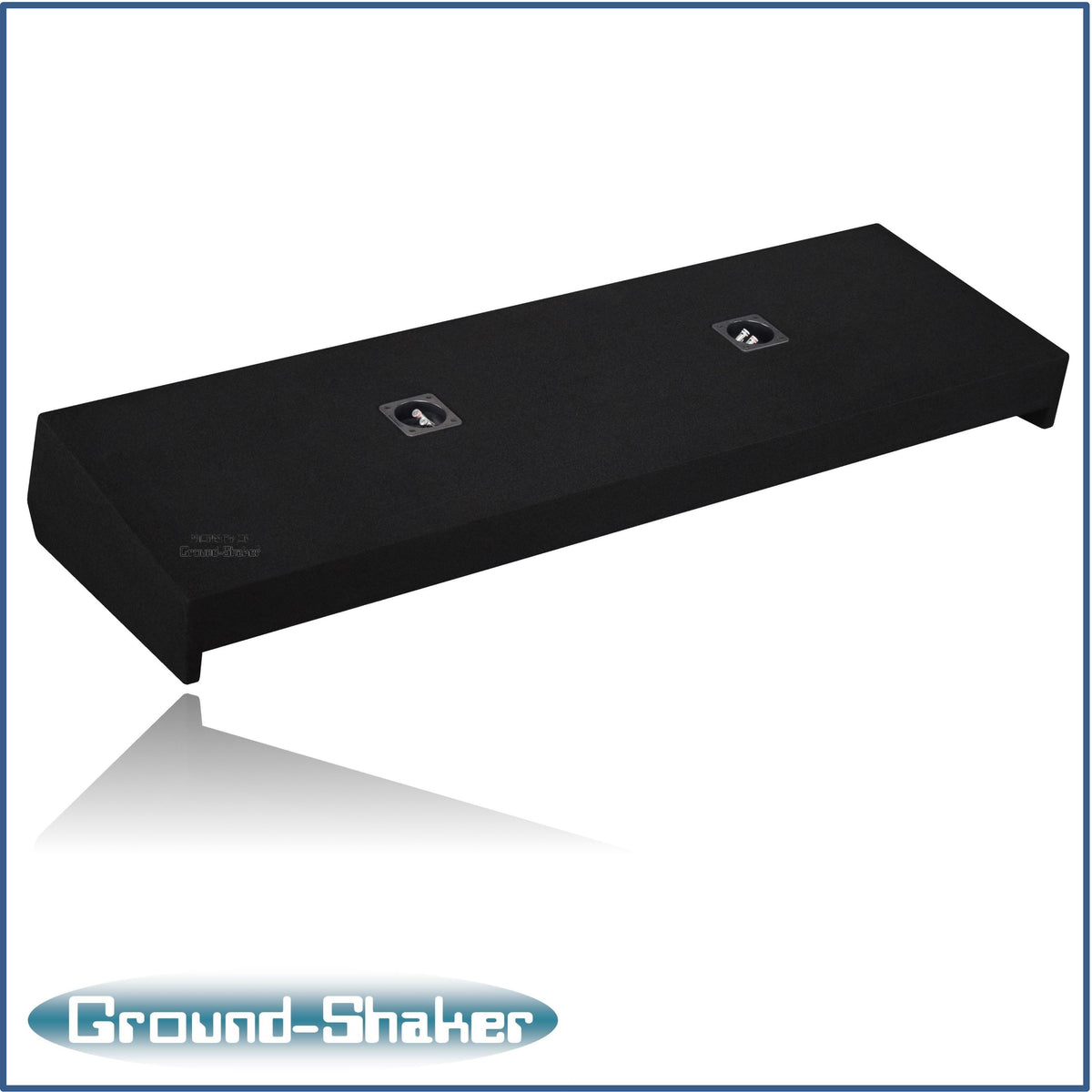 Ground Shaker GS-TGMTW3210B subwoofer enclosure for Fits 07–13 GMC Sierra Crew Cab
