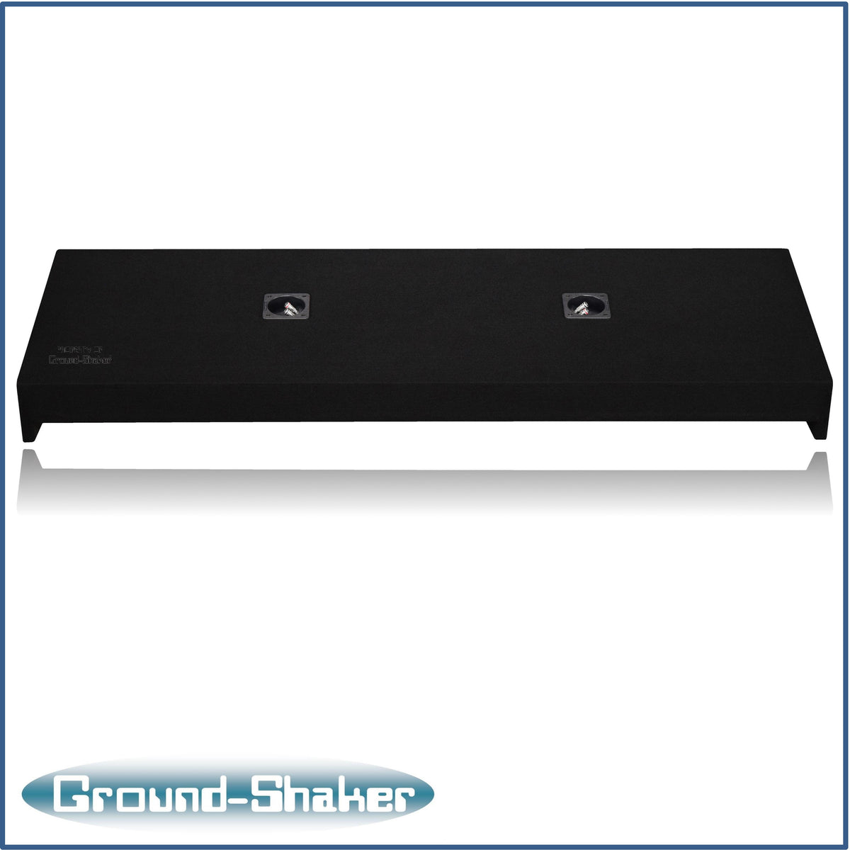 Ground Shaker GS-TGMTW3210B subwoofer enclosure for Fits 07–13 GMC Sierra Crew Cab