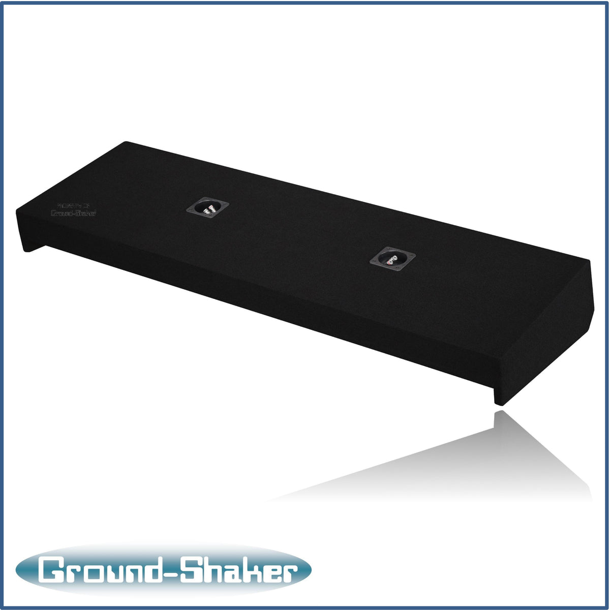 Ground Shaker GS-TGMTW5213B subwoofer enclosure for Fits 07–13 GMC Sierra Crew Cab