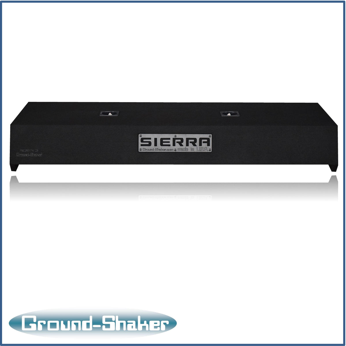Ground Shaker GS-TGMTW5213B subwoofer enclosure for Fits 07–13 GMC Sierra Crew Cab