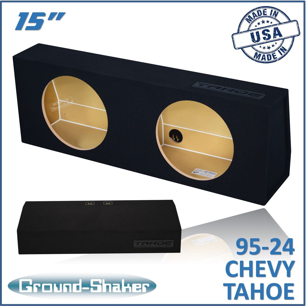 GS-THBF215B subwoofer enclosure for Fits 95–24 Chevy Tahoe