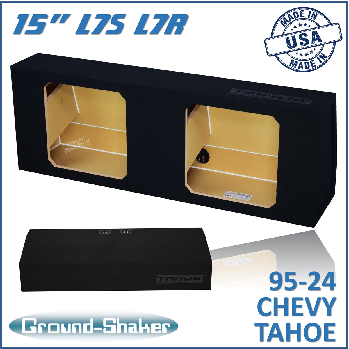 GS-THBFKK215B subwoofer enclosure for Fits 95–24 Chevy Tahoe