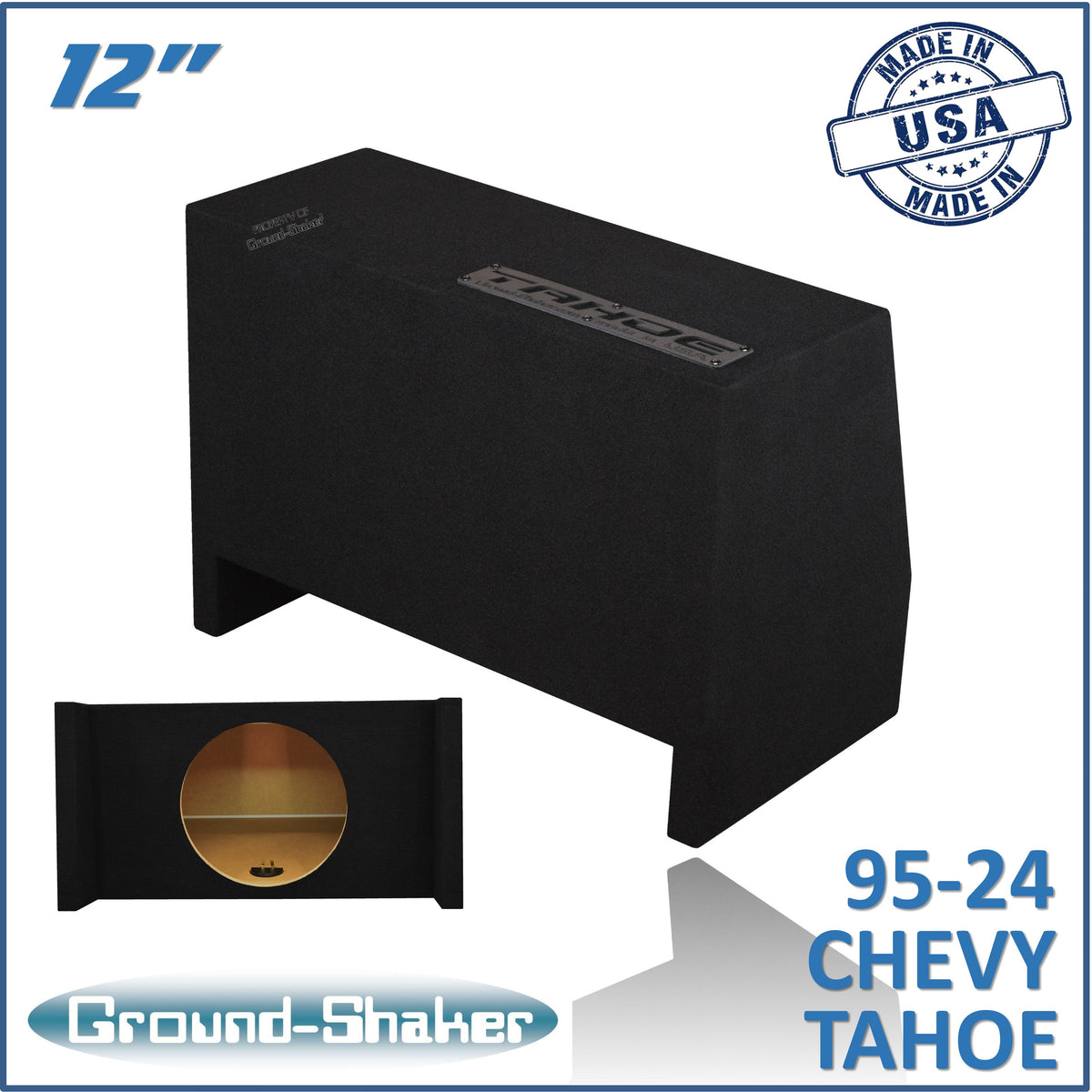 GS-THDF112B subwoofer enclosure for Fits 95–24 Chevy Tahoe