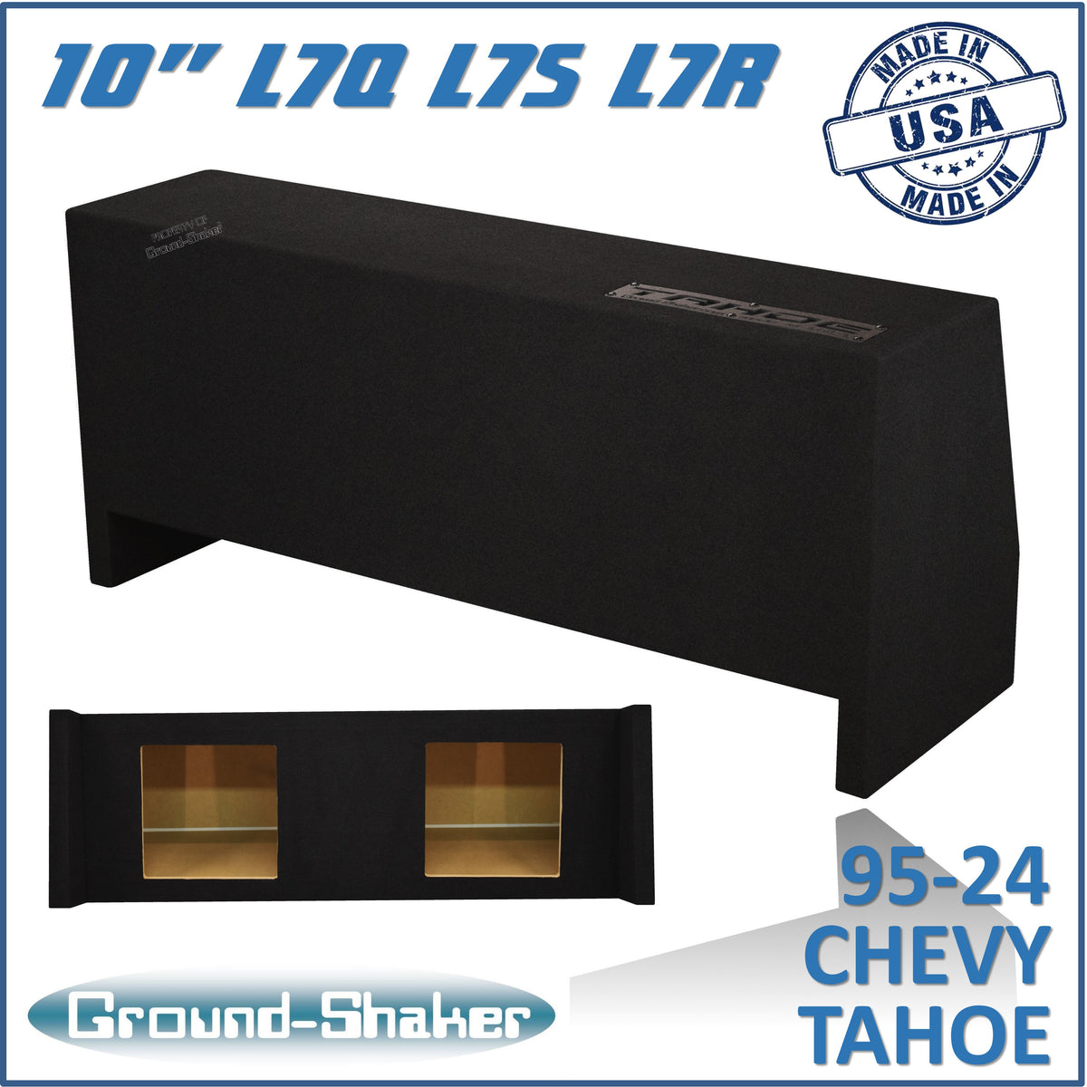 GS-THDFKK210B subwoofer enclosure for Fits 95–24 Chevy Tahoe